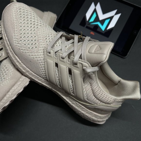 Adidas Ultra Boost 1 DNA Wonder Taupe Aluminium Men's US Sizes HQ3855 - Picture 1 of 12